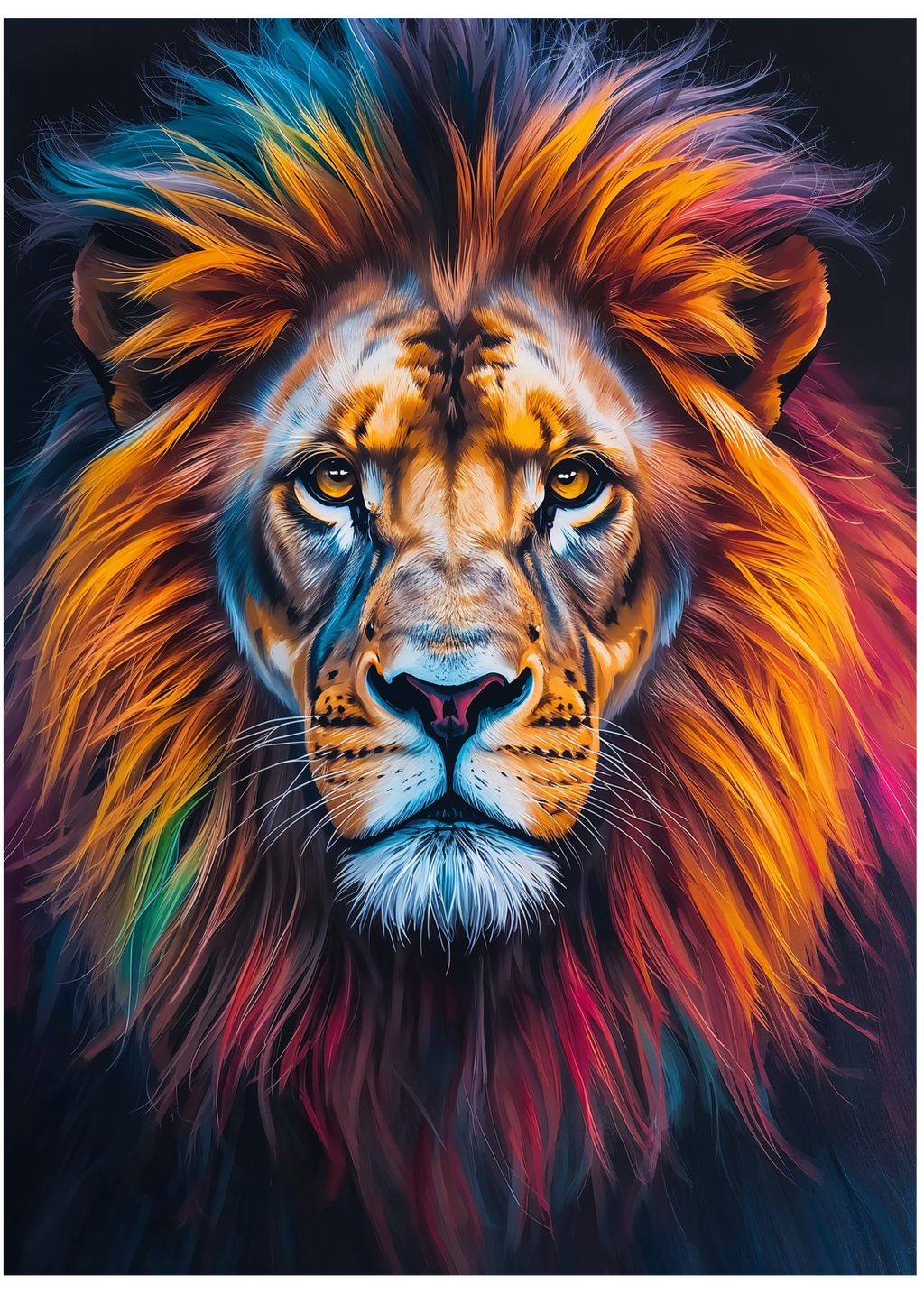Majestic Lion Wall Art