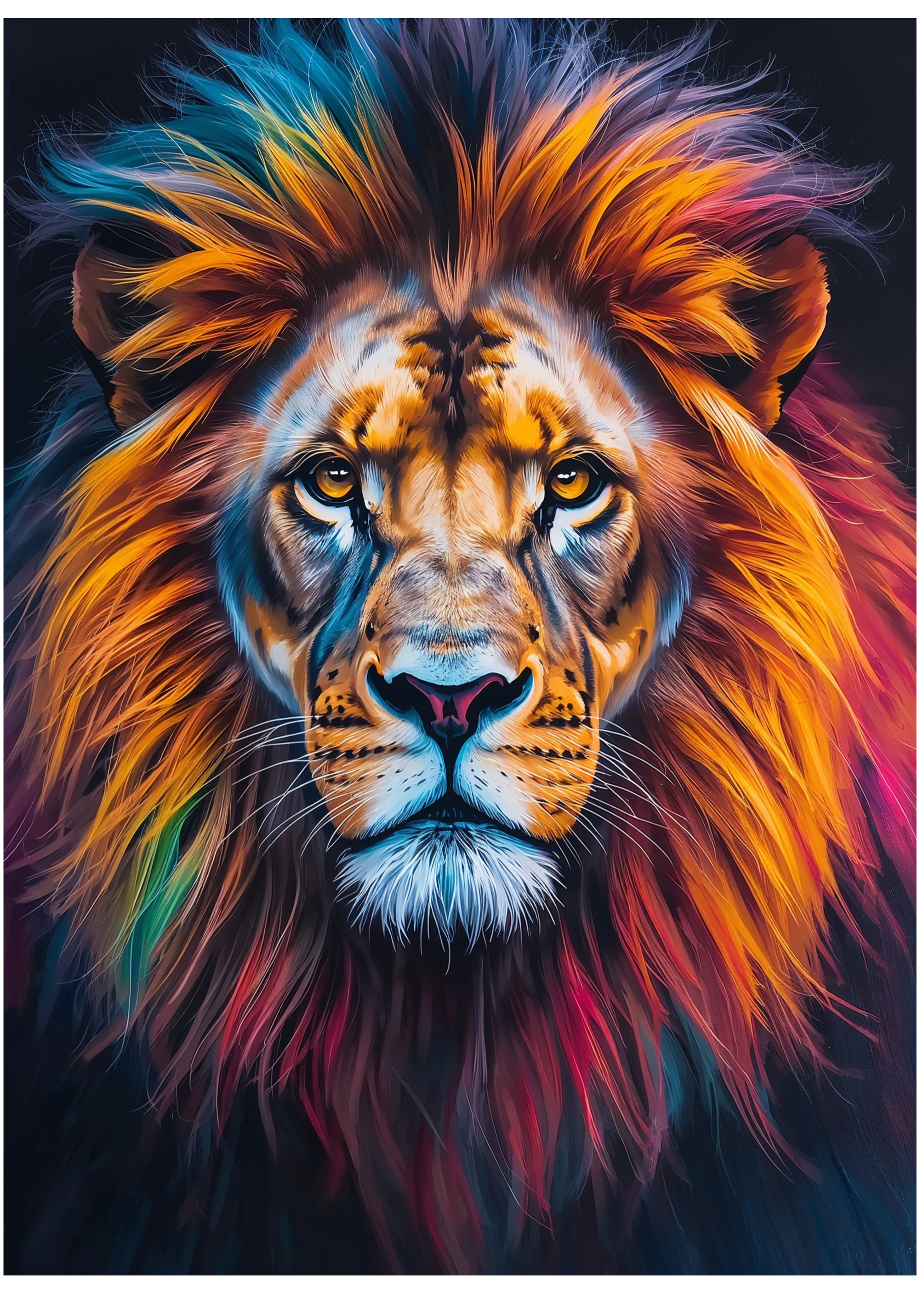 Majestic Lion Wall Art